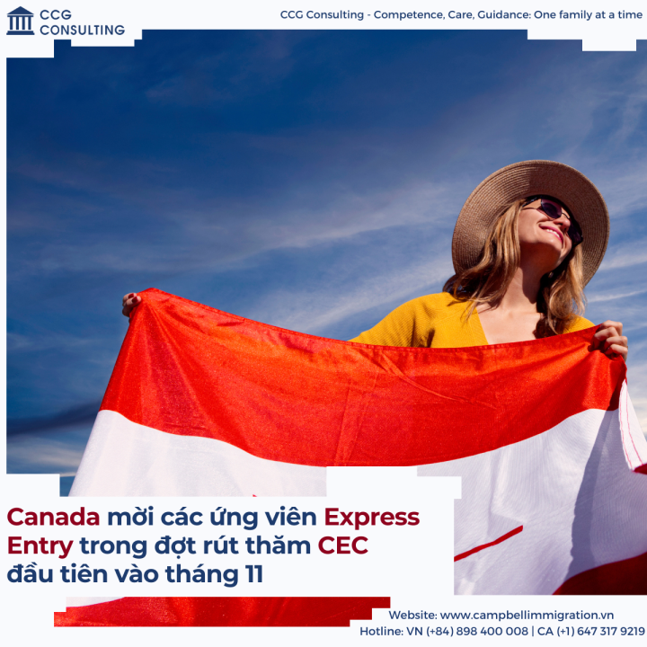 CANADA MỜI CÁC ỨNG VIÊN EXPRESS ENTRY TRONG ĐỢT RÚT THĂM CEC ĐẦU TIÊN VÀO THÁNG 11