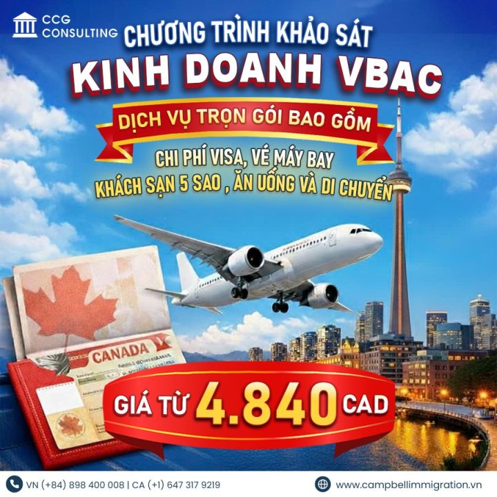 CHƯƠNG TRÌNH KHẢO SÁT THỊ TRƯỜNG CANADA – CƠ HỘI VÀNG CHO DOANH NHÂN VIỆT NAM MỞ RỘNG KINH DOANH QUỐC TẾ