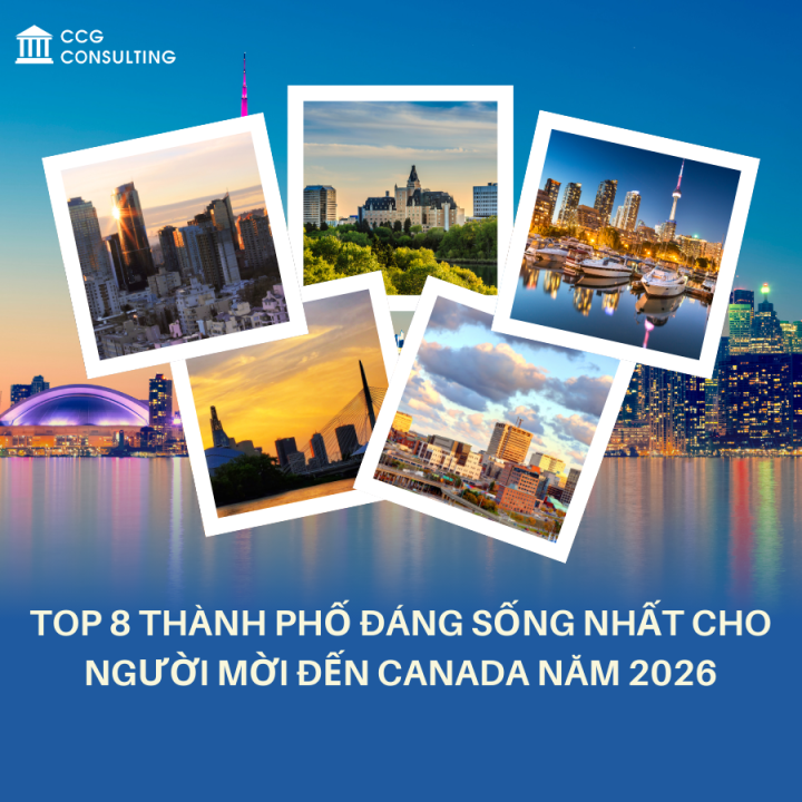 8 THÀNH PHỐ ĐÁNG SỐNG NHẤT CHO NGƯỜI MỚI ĐẾN CANADA