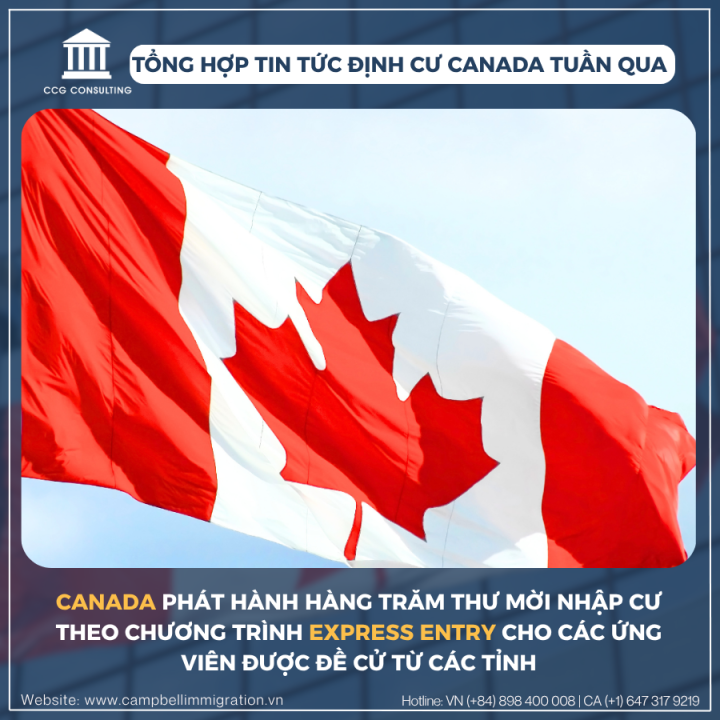 TỔNG HỢP TIN TỨC ĐỊNH CƯ CANADA TUẦN QUA CÓ GÌ?