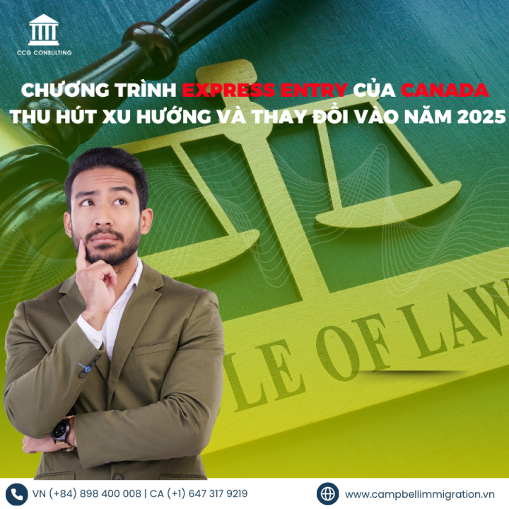 CHƯƠNG TRÌNH EXPRESS ENTRY CỦA CANADA THU HÚT XU HƯỚNG VÀ THAY ĐỔI VÀO NĂM 2025