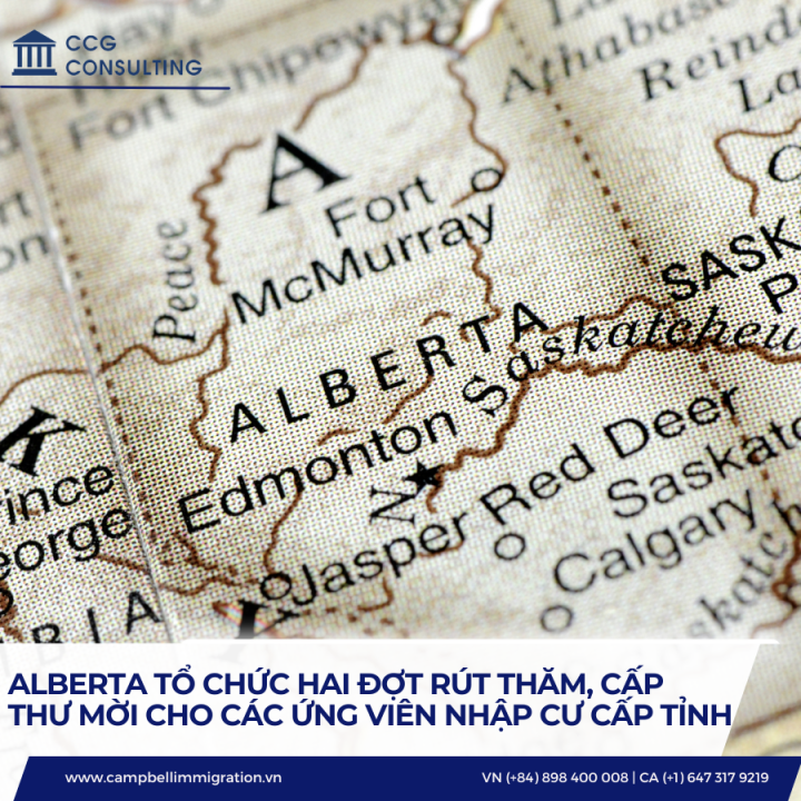 ALBERTA TỔ CHỨC HAI ĐỢT RÚT THĂM, CẤP THƯ MỜI CHO CÁC ỨNG VIÊN NHẬP CƯ CẤP TỈNH
