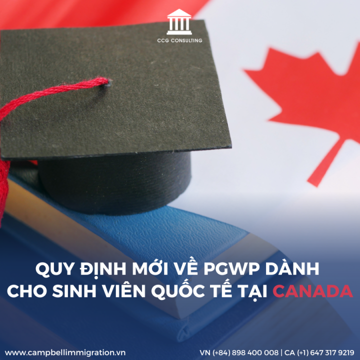 QUY ĐỊNH MỚI VỀ PGWP DÀNH CHO SINH VIÊN QUỐC TẾ TẠI CANADA